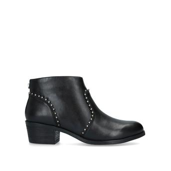 Walball Black Studded Block Heel Ankle Boots from Steve Madden