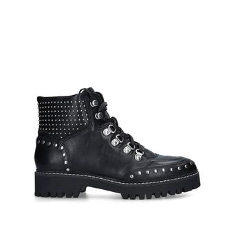 Toughest Black Studded Hiker Boots from Carvela