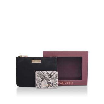 Pixie Gift Set Black And Snake Print Gift Set from Carvela