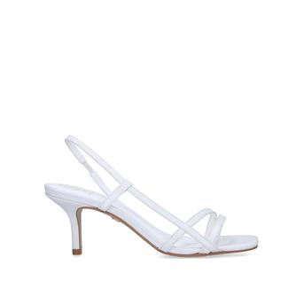 Feefee White Stiletto Heel Strappy Sandals from KG Kurt Geiger