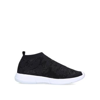 Kasey Black Studded Sock Trainers from Miss KG