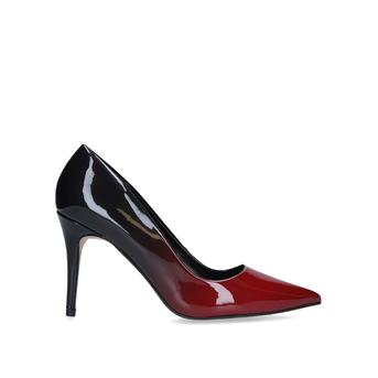 Kween Red And Black Stiletto Heel Courts from Carvela