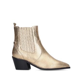 Stella Gold Western Style Ankle Boots from Carvela