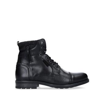Powiel Lace Up Boot Black Lace Up Biker Boot from Aldo