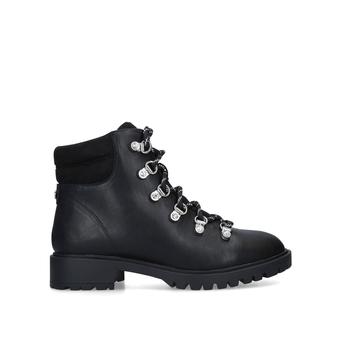 Hockley Black Lace Up Hiker Boots from Miss KG