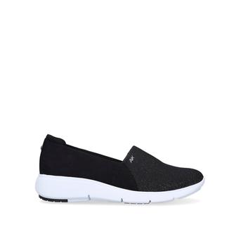 Twilight Black Slip On Trainer With Contrast Sole from Anne Klein