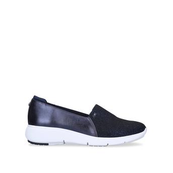 Twilight Navy Slip On Trainer With Contrast Sole from Anne Klein