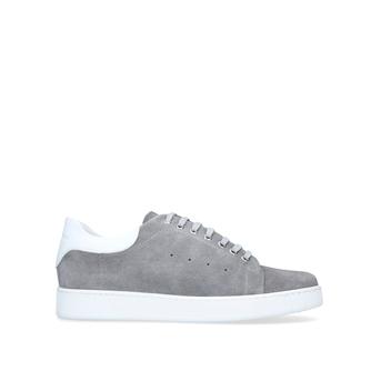 Wiley Grey And White Suede Lace Up Trainers from KG Kurt Geiger