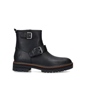 London Square Biker Black Biker Boots from Timberland