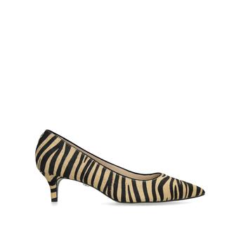 Dori Tan Animal Print Kitten Heel Court Shoes from Sam Edelman