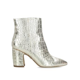 Hilty Metallic Gold Ankle Boots from Sam Edelman
