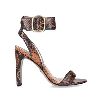 Yola Snake Print Block Heel Sandals from Sam Edelman