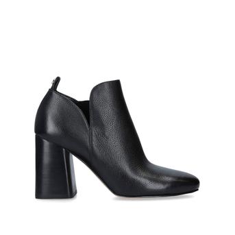 Dixon Bootie Black Block Heel Ankle Boots from Michael Michael Kors