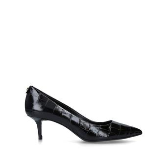 Mk-flex Kitten Pump Black Mid Heel Court Shoes from Michael Michael Kors