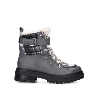 Gretchen Grey Chunky Hiker Boots from Sam Edelman