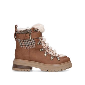 Gretchen Brown Chunky Hiker Boots from Sam Edelman