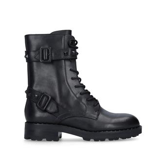 Witch Bis Black Lace Up Biker Boots from Ash