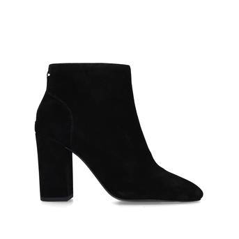 Joy Black Block Heel Ankle Boots from Ash