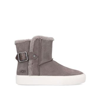 Aika Grey Ugg Boot With Buckled Strap from UGG