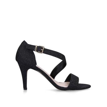 Kind Black Glitter Heeled Sandals from Carvela