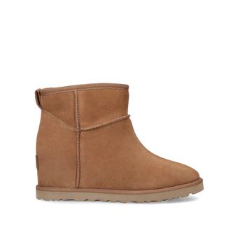 Classic Femme Mini Brown Ankle Boots from UGG