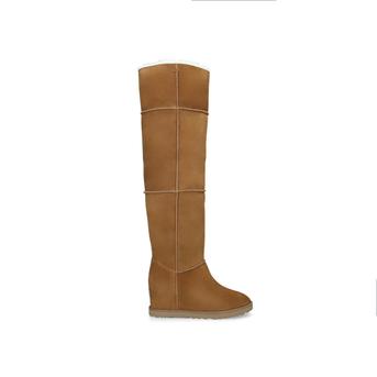 Classic Femme Otk Tan High Leg Boot With Hidden Wedge from UGG