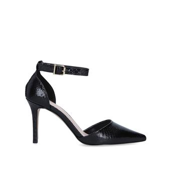 Kruxx Black Snake Print Stiletto Heel Courts from Carvela