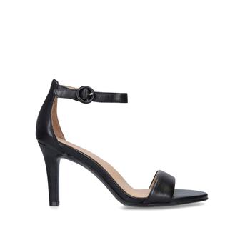 Kinsley Black Stiletto Heel Strappy Sandals from Naturalizer
