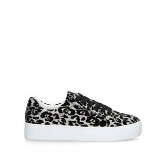 Lovireclya Leopard Print Lace Up Trainers from Aldo