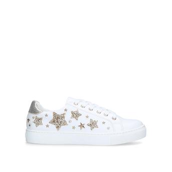 Orion White Embellished Trainers from Aldo