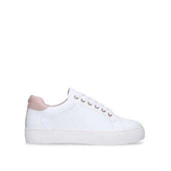 Jail White Lace Up Trainers from Carvela