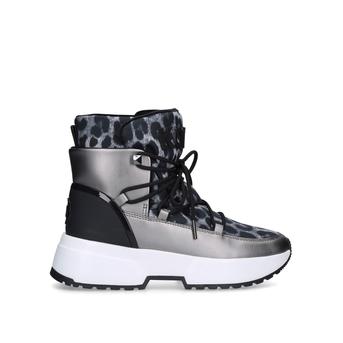 Cassia Bootie Metallic Leopard Print Snow Boots from Michael Michael Kors