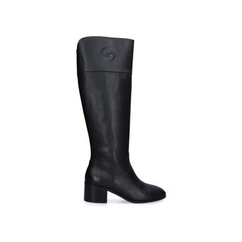 Dylyn Boot Black Block Heel Knee High Boots from Michael Michael Kors