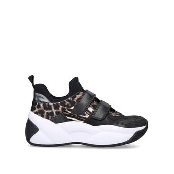 Keeley Trainer Black And Leopard Print Chunky Trainers from Michael Michael Kors