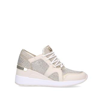 Liv Trainer Metallic Embellished Chunky Trainers from Michael Michael Kors