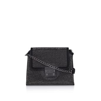 Mini Blink Studded Bag Black Embellished Mini Shoulder Bag from Carvela