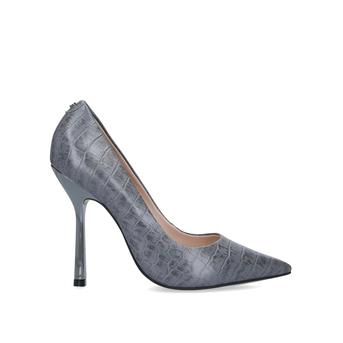 Achieve Grey Croc Print Stiletto Heel Courts from Carvela