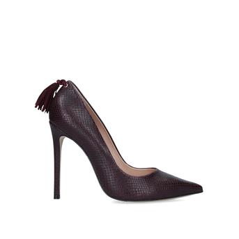 Action Wine Tassel Stiletto Heel Courts from Carvela