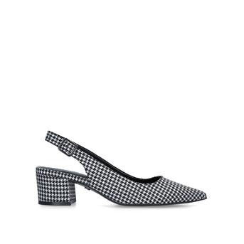 Aspire Black And White Slingback Court Heels from Carvela