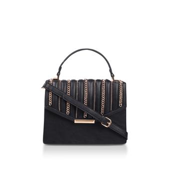 Marmota Black Chain Detail Shoulder Bag from Aldo