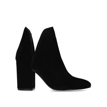 Rookie Black Block Heel Ankle Boots from Steve Madden