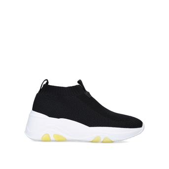 Lottery Black Chunky Sock Trainers from Carvela