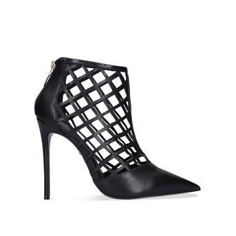Graphic Black Stiletto Heel Court Shoes from Carvela