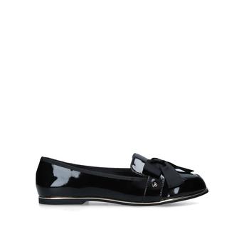 Nancy Black Patent Loafers from Miss KG