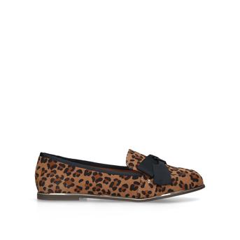 Nancy Leopard Print Loafers from Miss KG