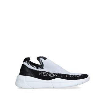 Nella White And Black Sock Trainers from Kendall & Kylie