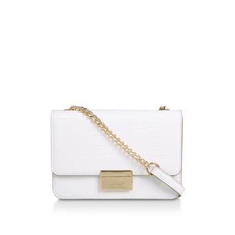 Bee Midi Cross Body White Cross Body Bag from Carvela