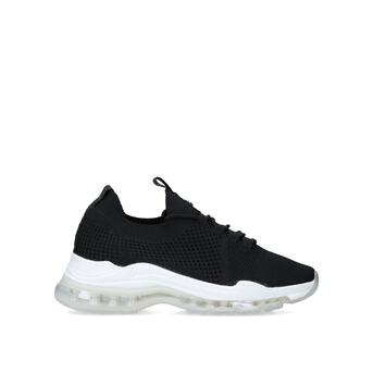 kurt geiger black womens trainers