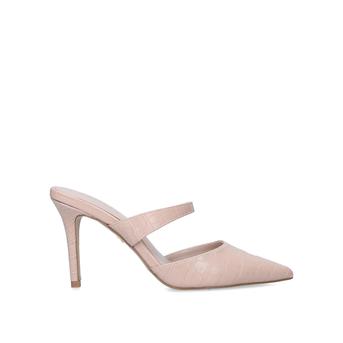 Klosed Nude Stiletto Heel Backless Court Shoes from Carvela