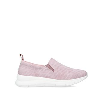 Cray Pink Croc Print Slip On Trainers from Carvela Comfort